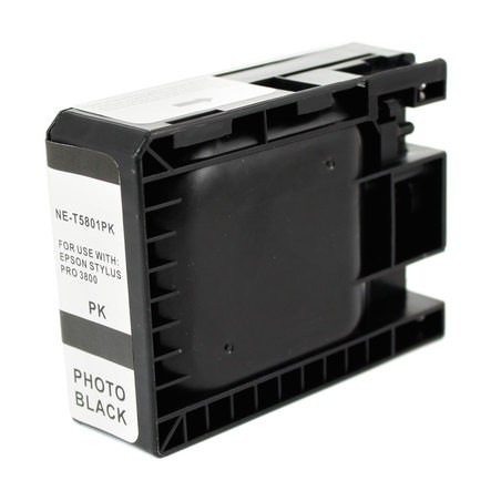 Epson T5801 Negro Photo Cartucho de Tinta Pigmentada Generico - Reemplaza C13T580100