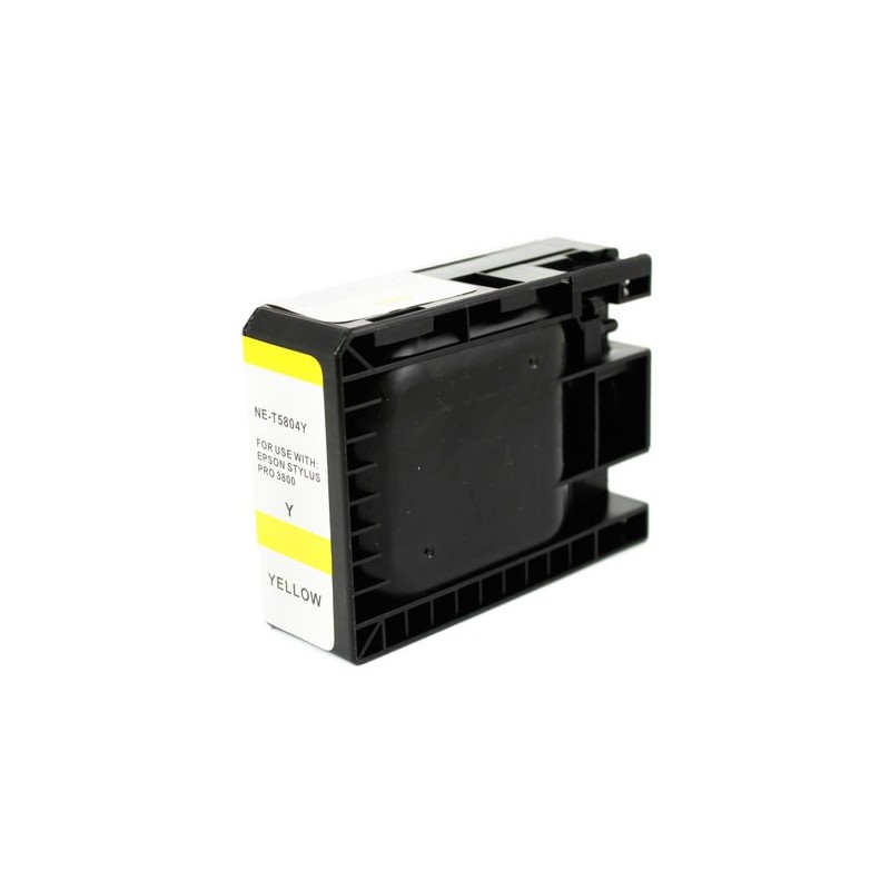 Epson T5804 Amarillo Cartucho de Tinta Pigmentada Generico - Reemplaza C13T580400