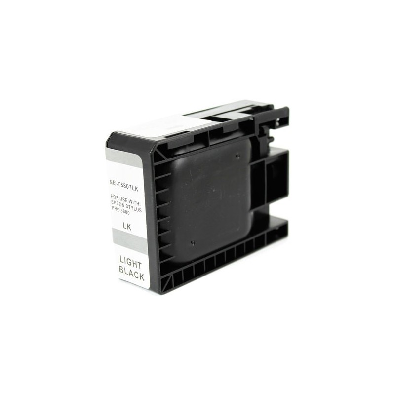 Epson T5807 Negro Light Cartucho de Tinta Pigmentada Generico - Reemplaza C13T580700