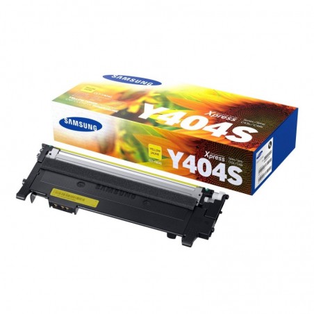 Samsung CLT-Y404S Amarillo Cartucho de Toner Original - SU444A