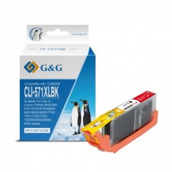 G&G Canon CLI571XL Negro...