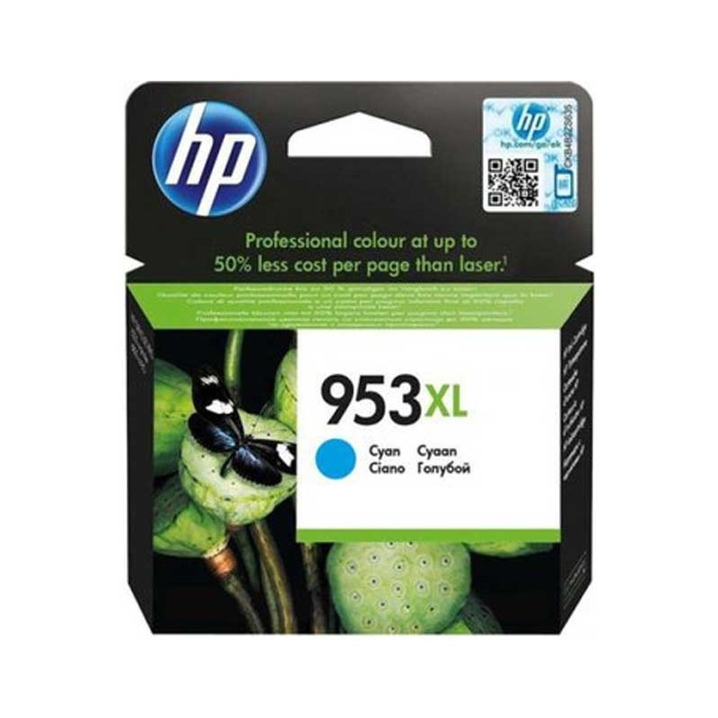 HP 953XL Cyan Cartucho de Tinta Original - F6U16AE