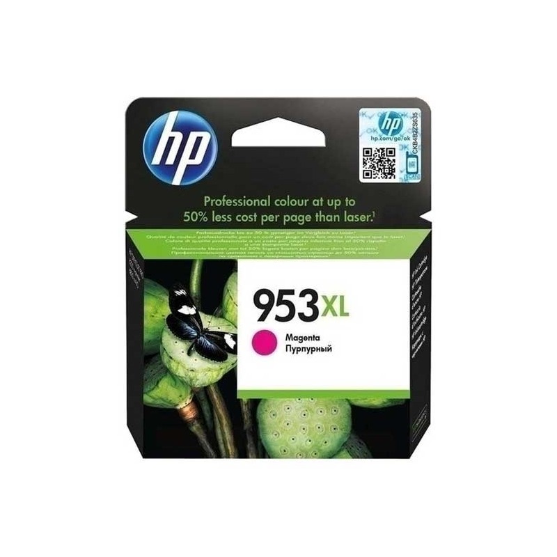 HP 953XL Magenta Cartucho de Tinta Original - F6U17AE