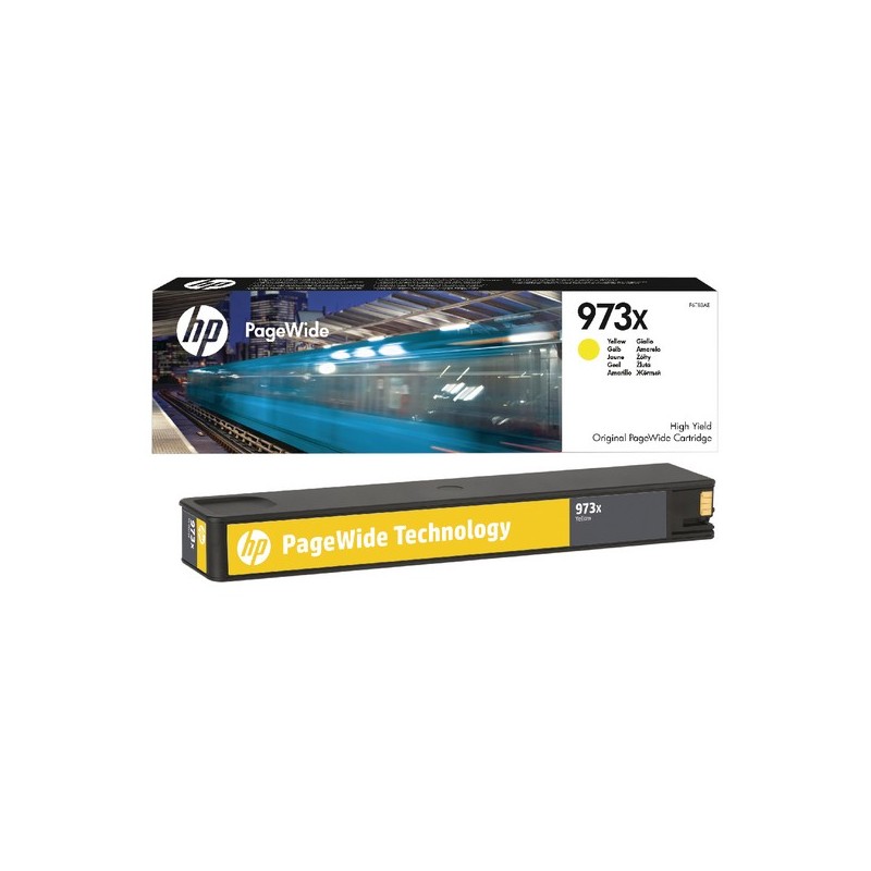 HP 973X Amarillo Cartucho de Tinta Original - F6T83AE