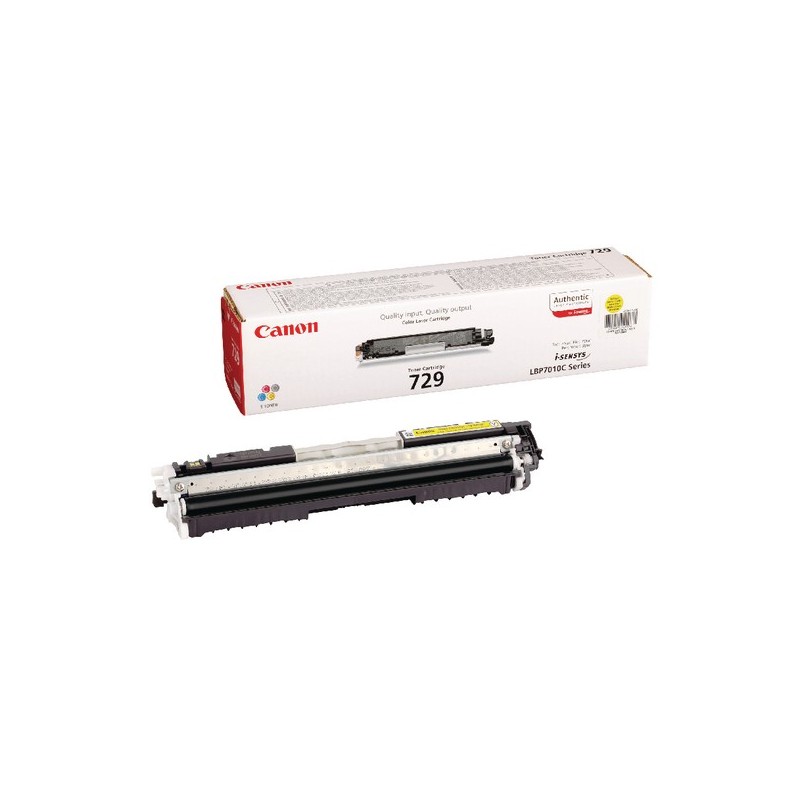 Canon 729 Amarillo Cartucho de Toner Original - 4367B002