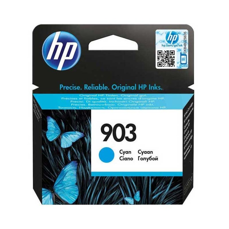 HP 903 Cyan Cartucho de Tinta Original - T6L87AE