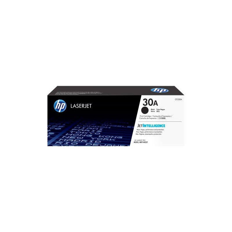 HP CF230A Negro Cartucho de Toner Original - 30A