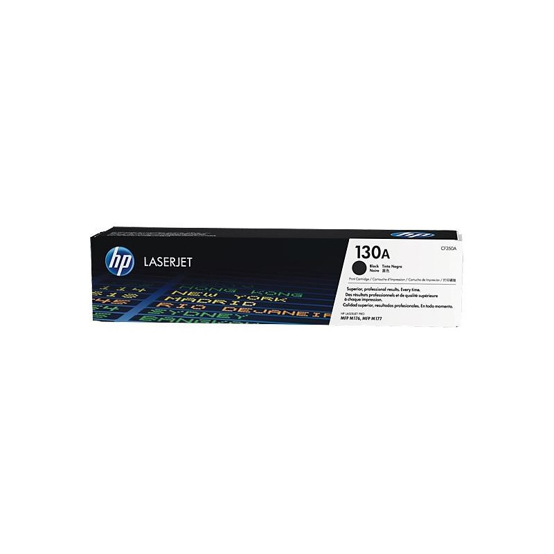 HP CF350A Negro Cartucho de Toner Original - 130A