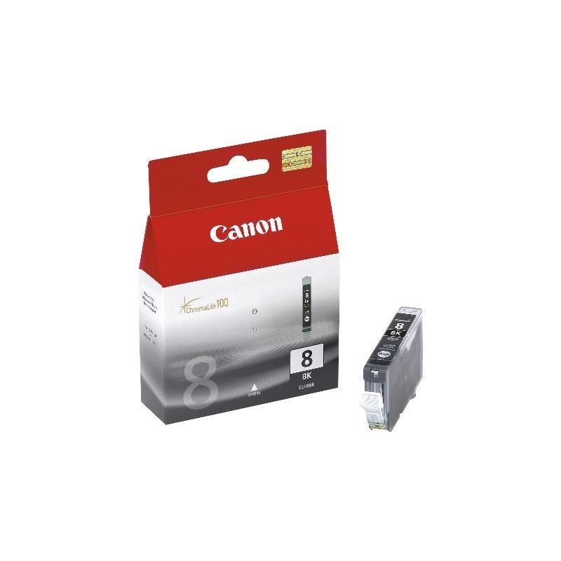 Canon CLI8 Negro Cartucho de Tinta Original - 0620B001/0620B029/0620B028