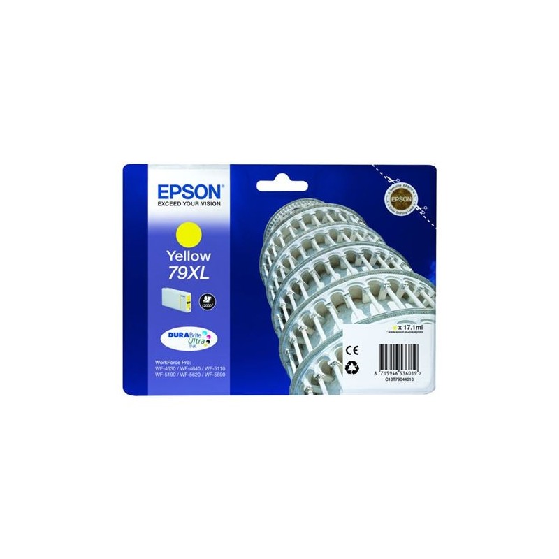 Epson T7904 (79XL) Amarillo Cartucho de Tinta Original - C13T79044010