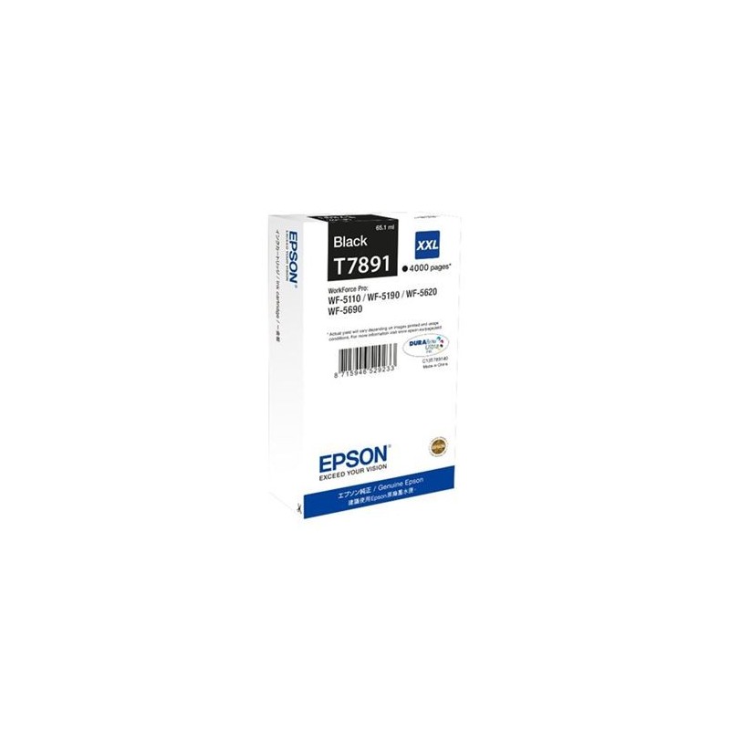 Epson T7891 Negro Cartucho de Tinta Original - C13T789140