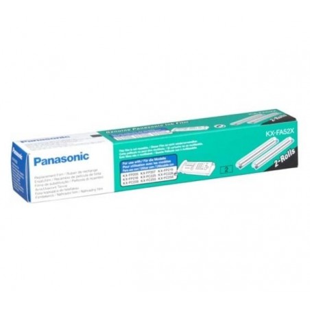 Panasonic KX-FA52X Pack de 2 Rollos de Transferencia Termica Originales