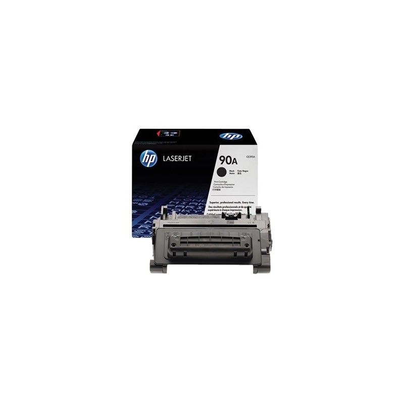 HP CE390A Negro Cartucho de Toner Original - 90A