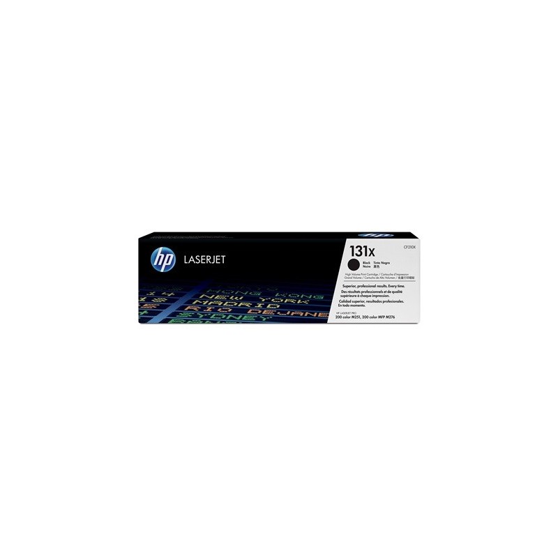 HP CF210X Negro Cartucho de Toner Original - 131X