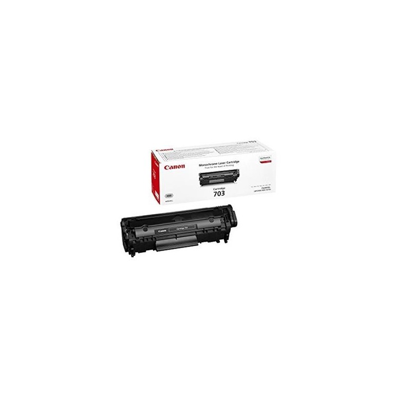 Canon 703 Negro Cartucho de Toner Original - 7616A005