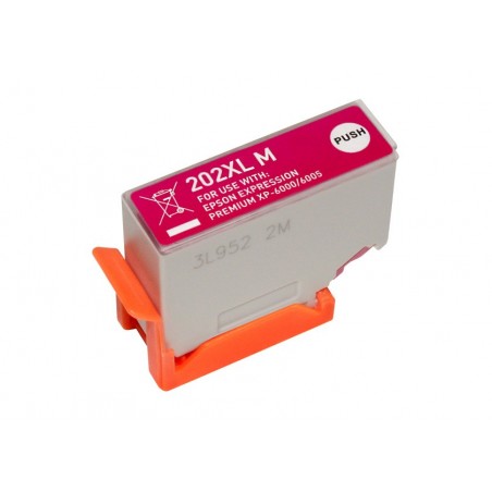 Epson 202XL Magenta Cartucho de Tinta Generico - Reemplaza C13T02H34010/C13T02F34010