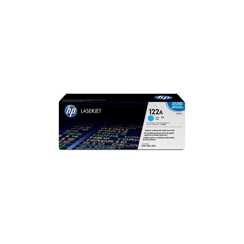 HP Q3961A Cyan Cartucho de Toner Original - 122A