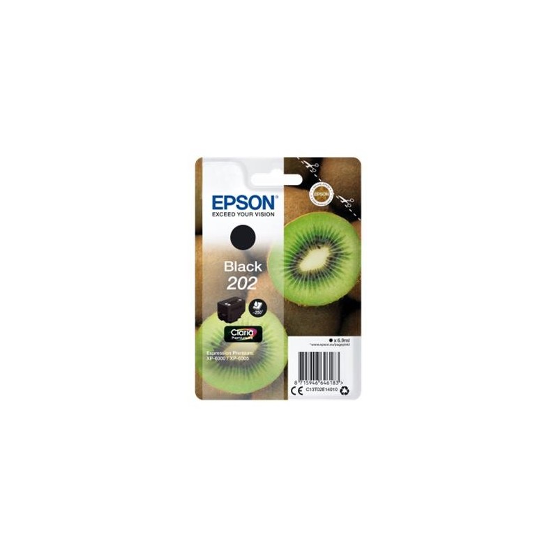 Epson 202 Negro Cartucho de Tinta Original - C13T02E14010