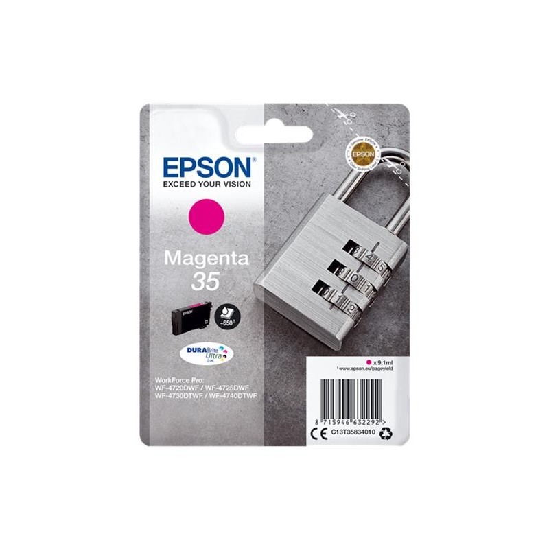 Epson T3583 (35) Magenta Cartucho de Tinta Original - C13T35834010