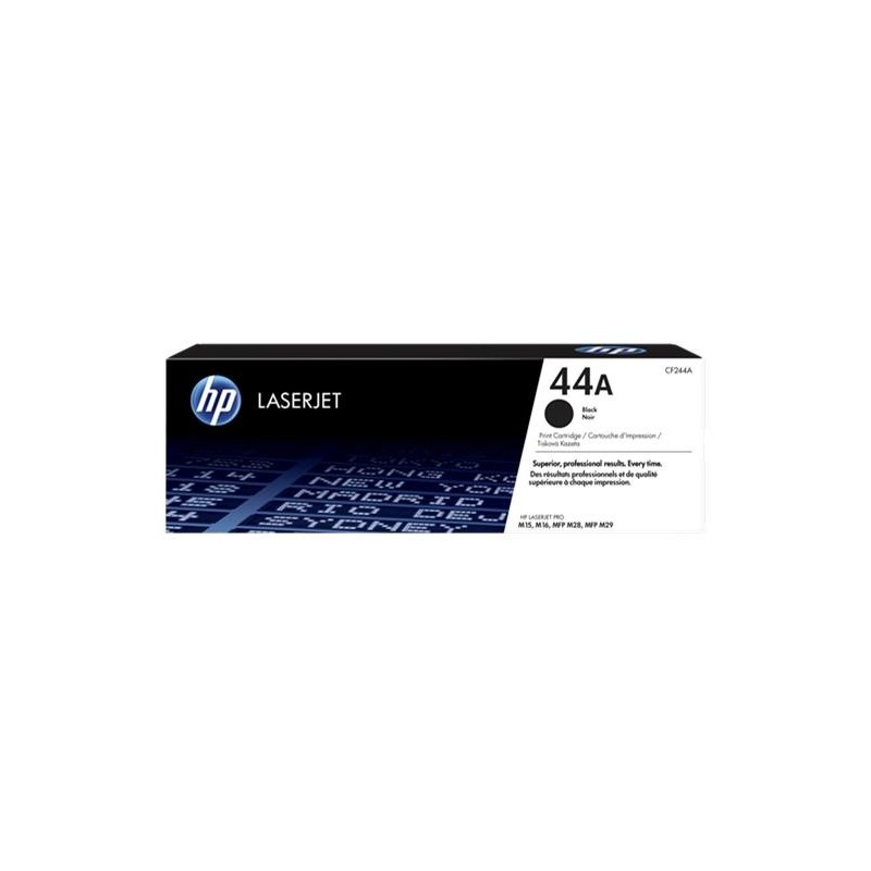 HP CF244A Negro Cartucho de Toner Original - 44A