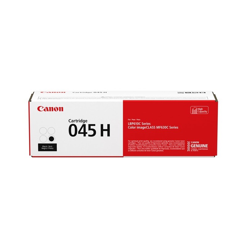 Canon 045H Negro Cartucho de Toner Original - 1246C002