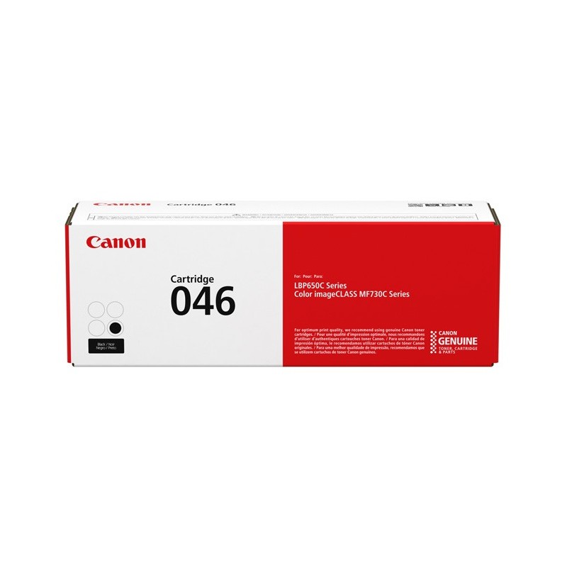 Canon 046 Negro Cartucho de Toner Original - 1250C002