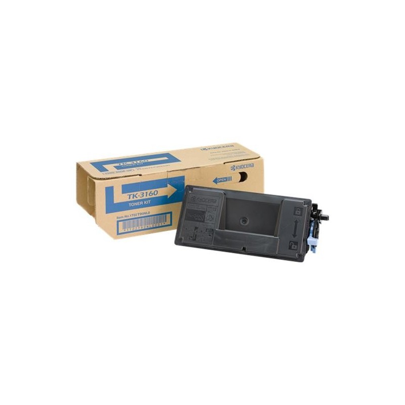 Kyocera TK3160 Negro Cartucho de Toner Original - 1T02T90NL0/1T02T90NL1