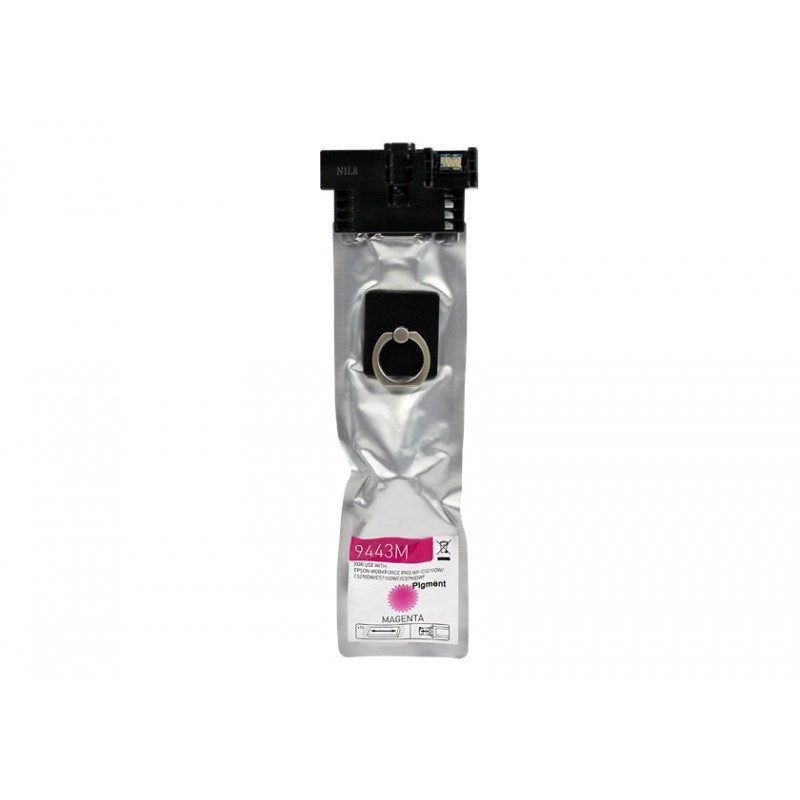 Epson T9443 Magenta Cartucho de Tinta Pigmentada Generico - Reemplaza C13T944340