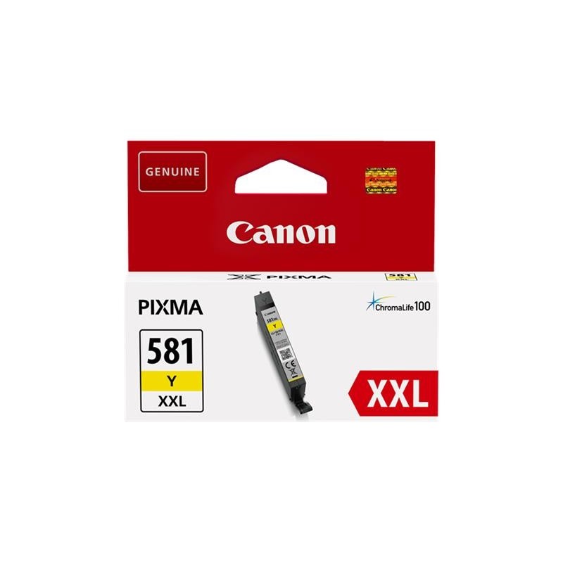 Canon CLI581XXL Amarillo Cartucho de Tinta Original - 1997C001