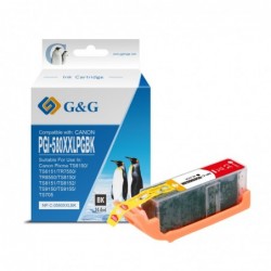 G&G Canon PGI580XXL Negro Cartucho de Tinta Pigmentada Generico - Reemplaza 1970C001/2078C001/2024C001