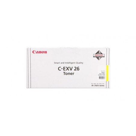 Canon CEXV26 Amarillo Cartucho de Toner Original - 1657B006