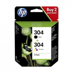 HP 304 Negro + Color Pack...