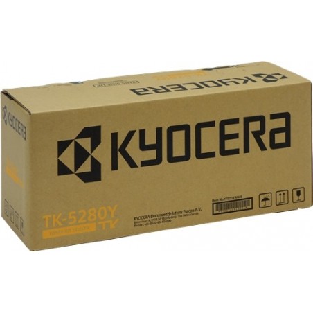 Kyocera TK5280 Amarillo Cartucho de Toner Original - 1T02TWANL0/TK5280Y