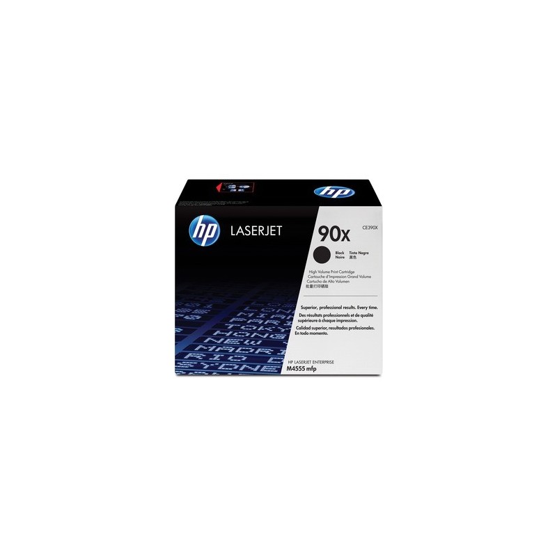 HP CE390X Negro Cartucho de Toner Original - 90X