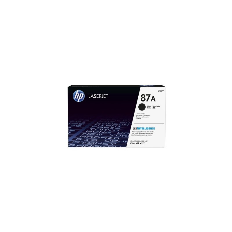 HP CF287A Negro Cartucho de Toner Original - 87A