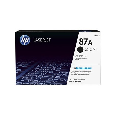 HP CF287A Negro Cartucho de Toner Original - 87A