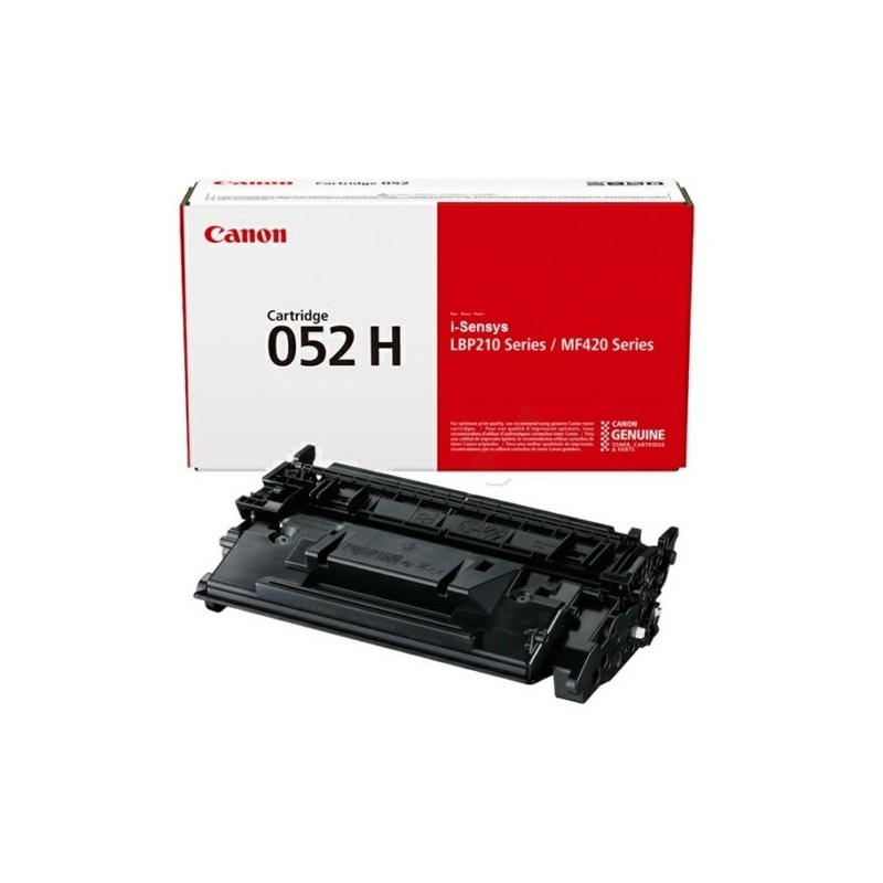 Canon 052H Negro Cartucho de Toner Original - 2200C002