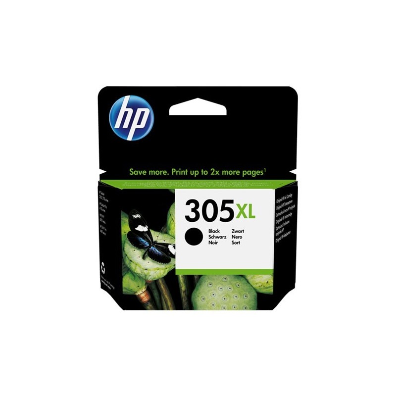 HP 305XL Negro Cartucho de Tinta Original - 3YM62AE