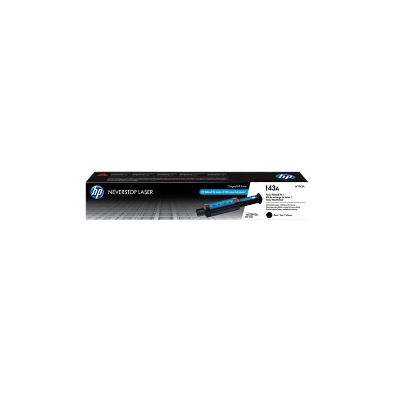 HP W1143A Negro Kit de Recarga de Toner Original - 143A