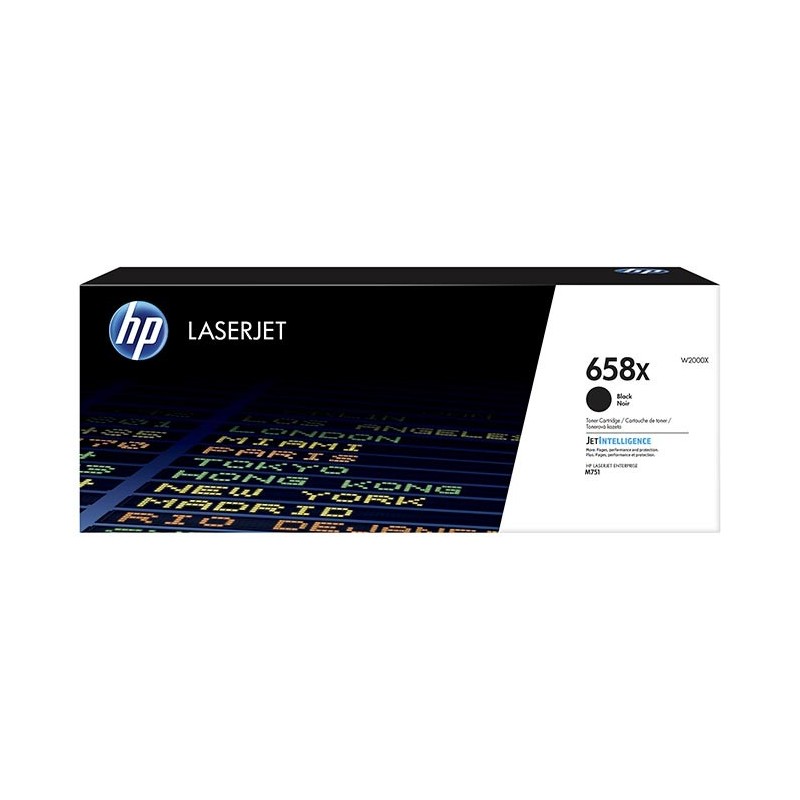 HP W2000X Negro Cartucho de Toner Original - 658X