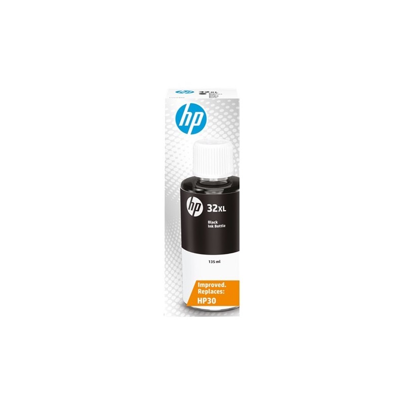 HP 32XL Negro Botella de Tinta Original - 1VV24AE