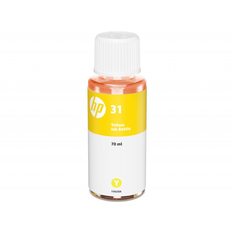 HP 31 Amarillo Botella de Tinta Original - 1VU28AE