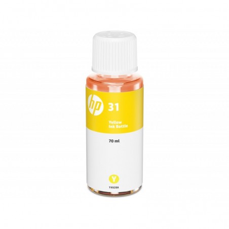 HP 31 Amarillo Botella de Tinta Original - 1VU28AE