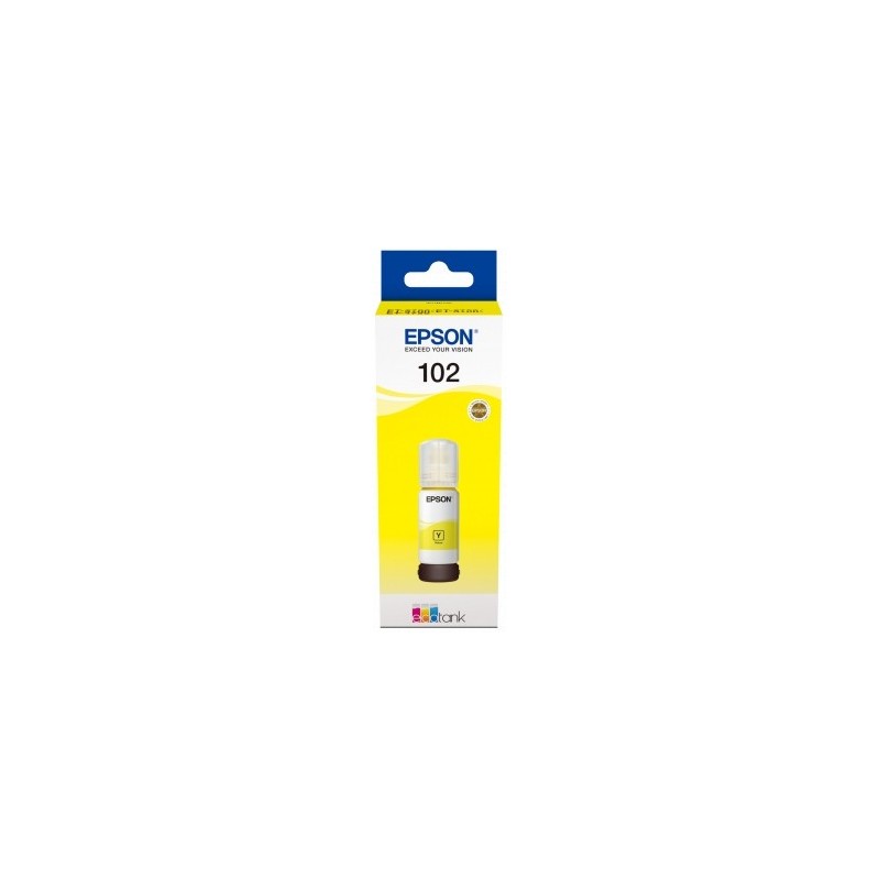 Epson 102 Amarillo Botella de Tinta Original - C13T03R440