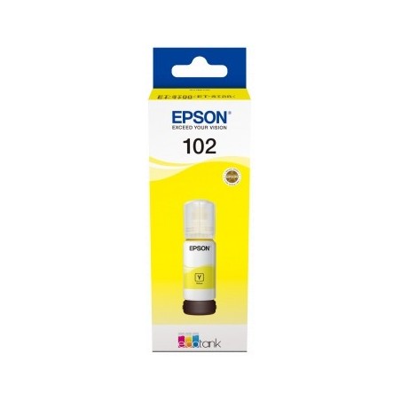 Epson 102 Amarillo Botella de Tinta Original - C13T03R440