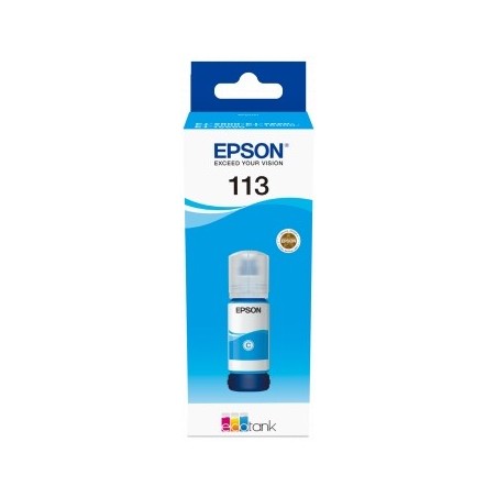 Epson 113 Cyan Botella de Tinta Pigmentada Original - C13T06B240