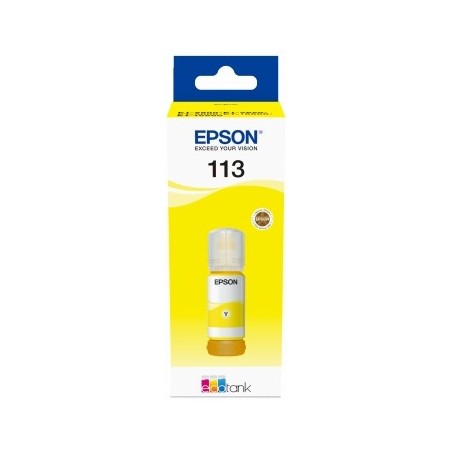 Epson 113 Amarillo Botella de Tinta Pigmentada Original - C13T06B440