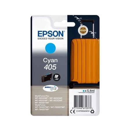 Epson 405 Cyan Cartucho de Tinta Original - C13T05G24010