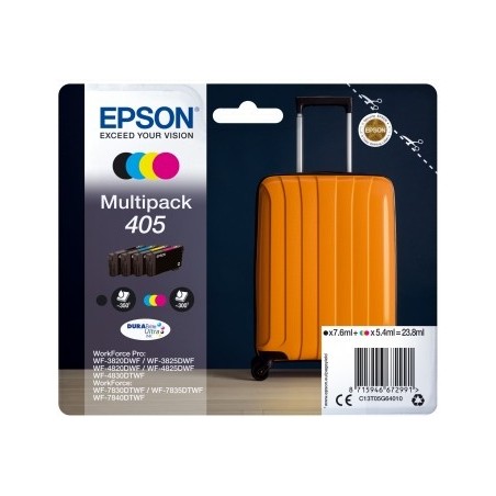 Epson 405 Pack de 4 Cartuchos de Tinta Originales - C13T05G64010