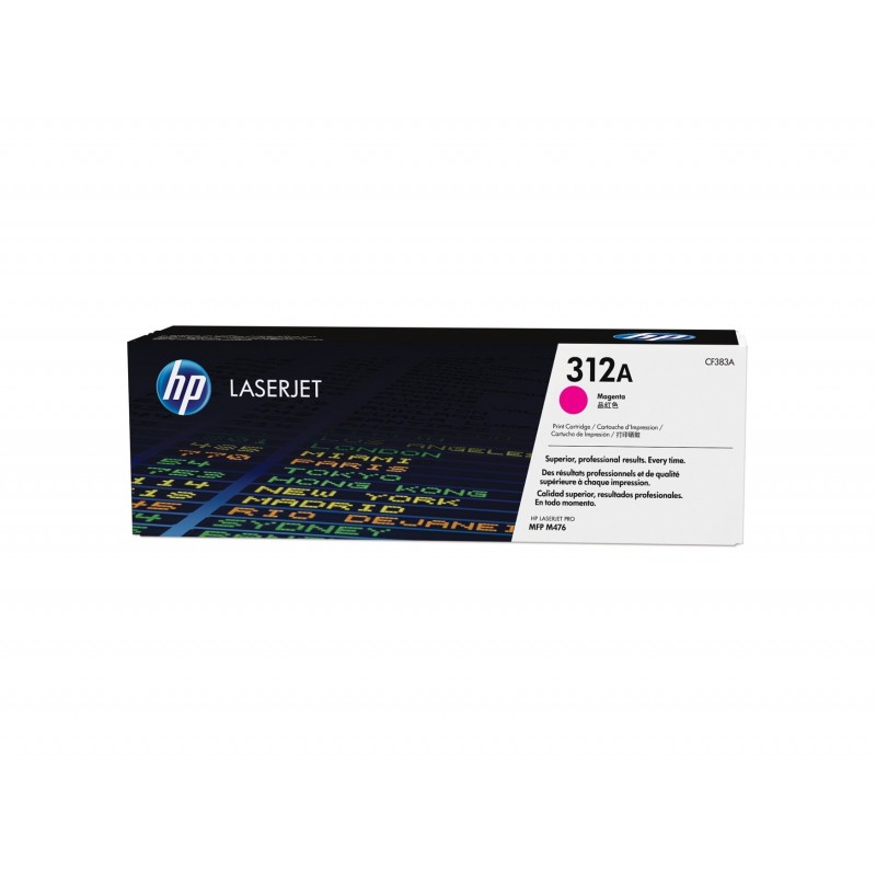 HP CF383A Magenta Cartucho de Toner Original - 312A